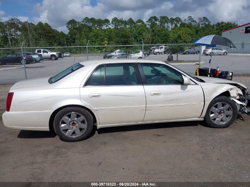 2001 Cadillac Deville Dts VIN: 1G6KF57941U292645 Lot: 39710323