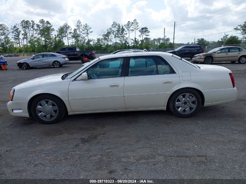 2001 Cadillac Deville Dts VIN: 1G6KF57941U292645 Lot: 39710323