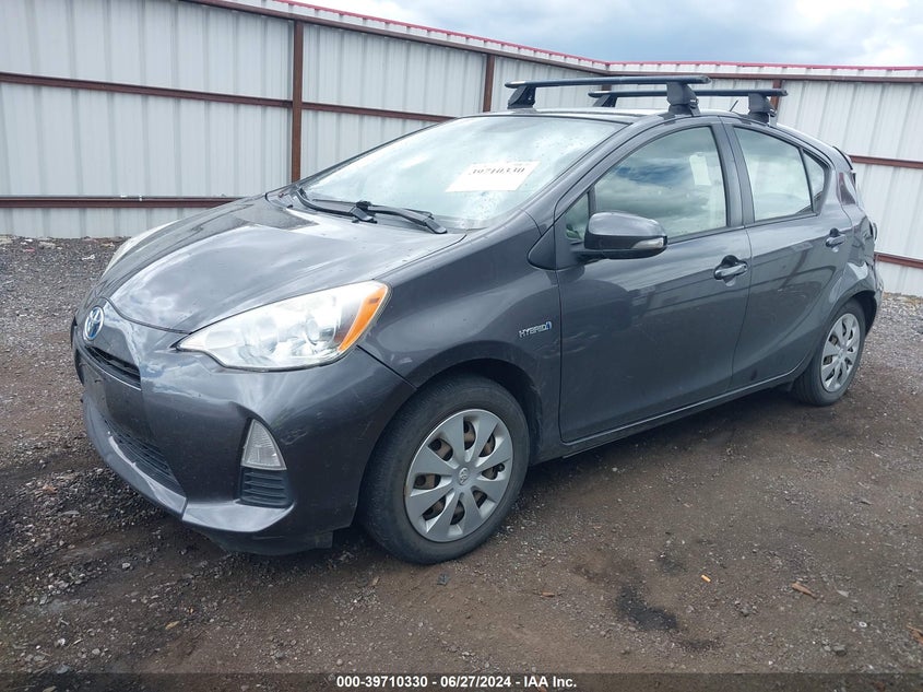 2012 Toyota Prius C Two VIN: JTDKDTB3XC1019448 Lot: 39710330