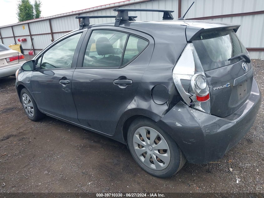 2012 Toyota Prius C Two VIN: JTDKDTB3XC1019448 Lot: 39710330