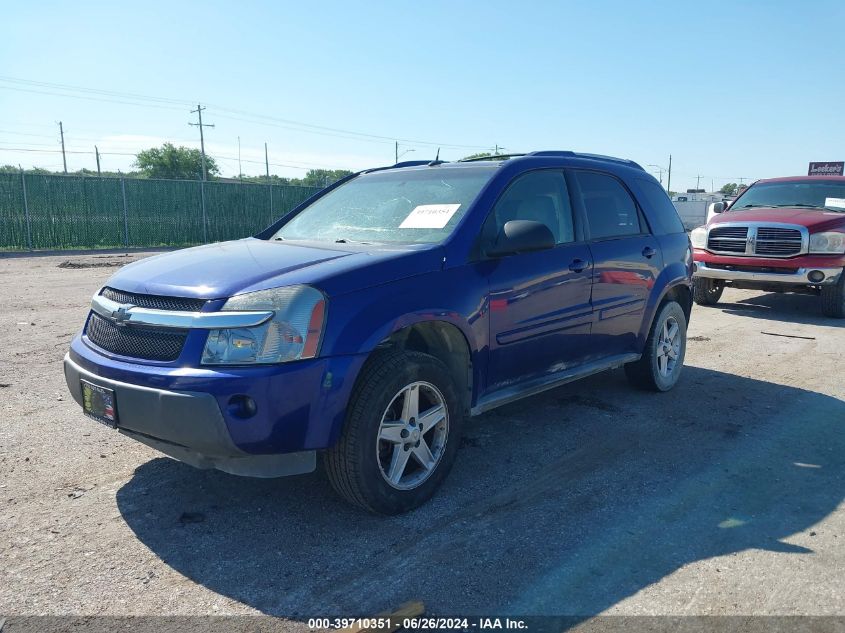 2005 Chevrolet Equinox Lt VIN: 2CNDL73F356072144 Lot: 39710351