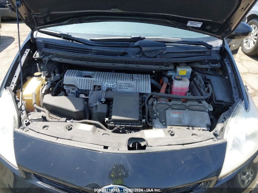 2012 Toyota Prius VIN: JTDKN3DU0C1525244 Lot: 39710353