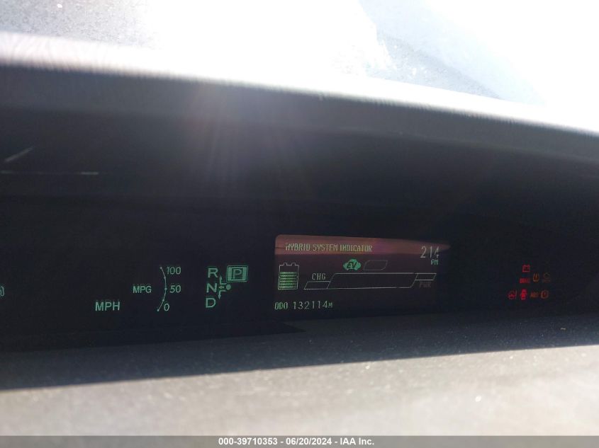 2012 Toyota Prius VIN: JTDKN3DU0C1525244 Lot: 39710353