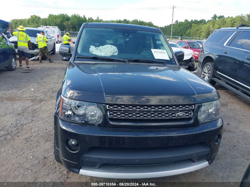 2013 Land Rover Range Rover Sport Supercharged VIN: SALSH2E49DA802760 Lot: 39710354