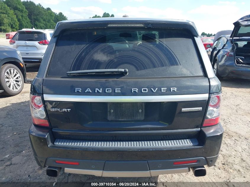 2013 Land Rover Range Rover Sport Supercharged VIN: SALSH2E49DA802760 Lot: 39710354