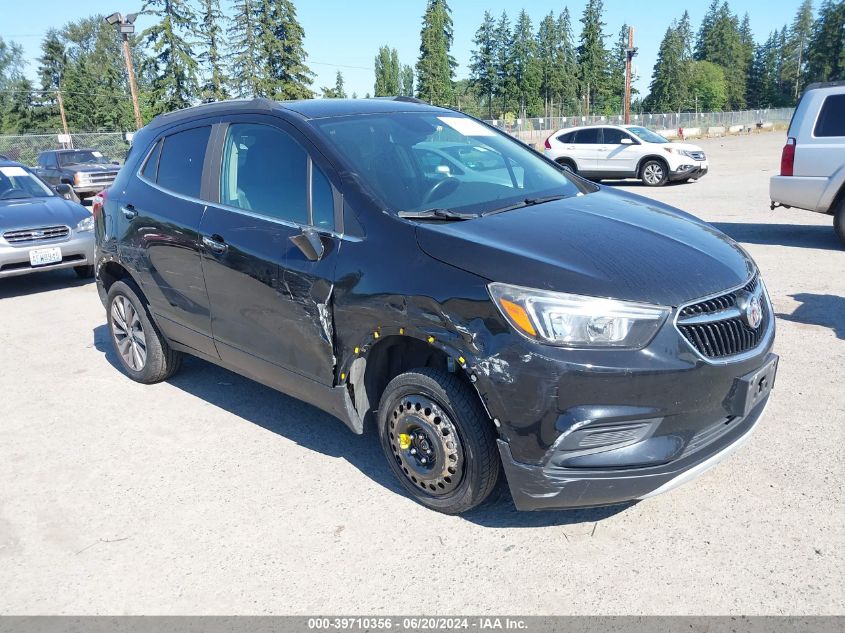 2017 Buick Encore Preferred VIN: KL4CJESB2HB158999 Lot: 39710356