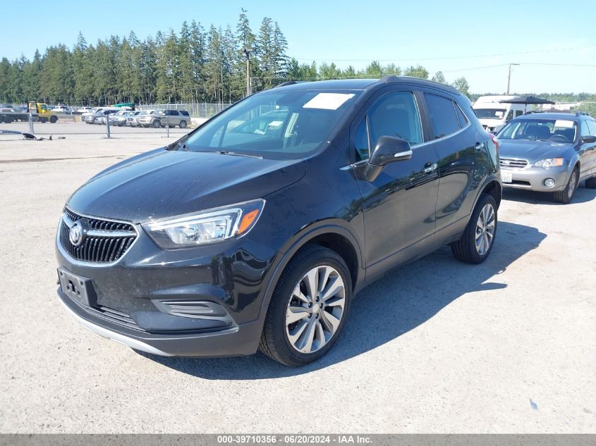 2017 Buick Encore Preferred VIN: KL4CJESB2HB158999 Lot: 39710356