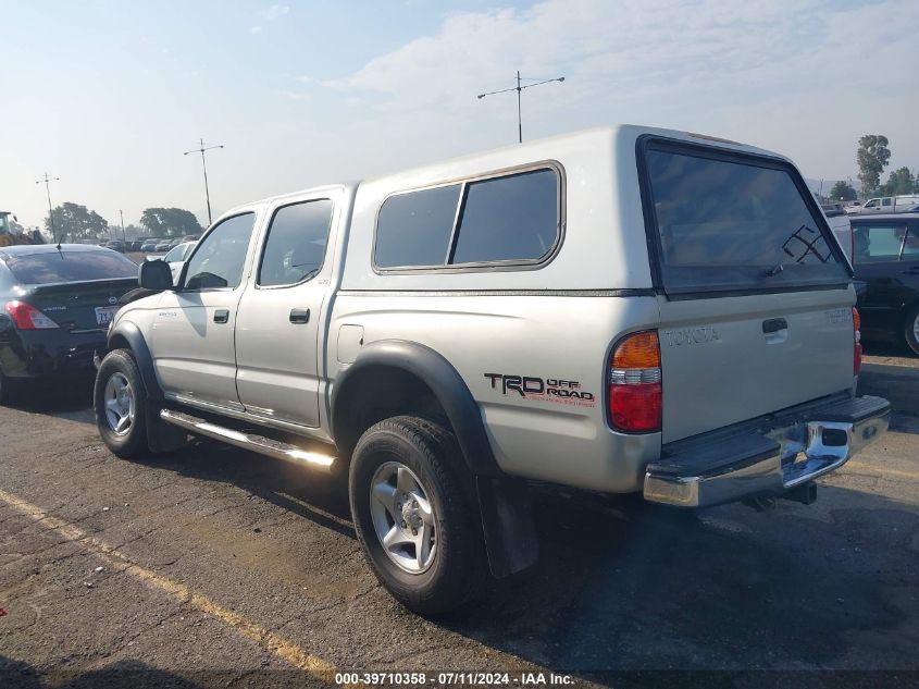2004 Toyota Tacoma Prerunner V6 VIN: 5TEGN92N54Z449399 Lot: 39710358