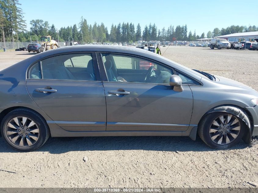 2009 Honda Civic Sdn Ex VIN: 2HGFA16899H314377 Lot: 39710369