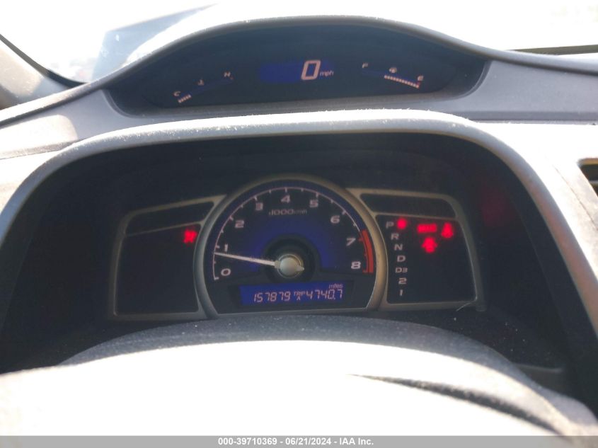 2009 Honda Civic Sdn Ex VIN: 2HGFA16899H314377 Lot: 39710369