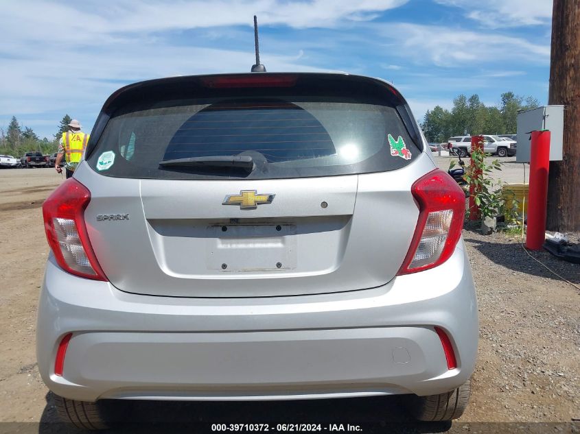 2020 Chevrolet Spark Fwd Ls Automatic VIN: KL8CB6SA9LC462696 Lot: 39710372