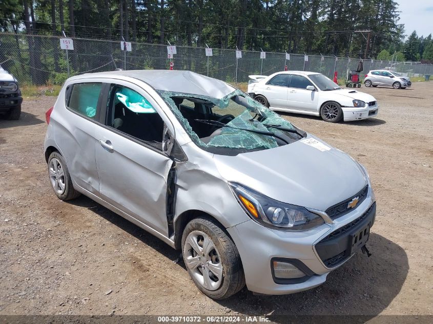 2020 Chevrolet Spark Fwd Ls Automatic VIN: KL8CB6SA9LC462696 Lot: 39710372