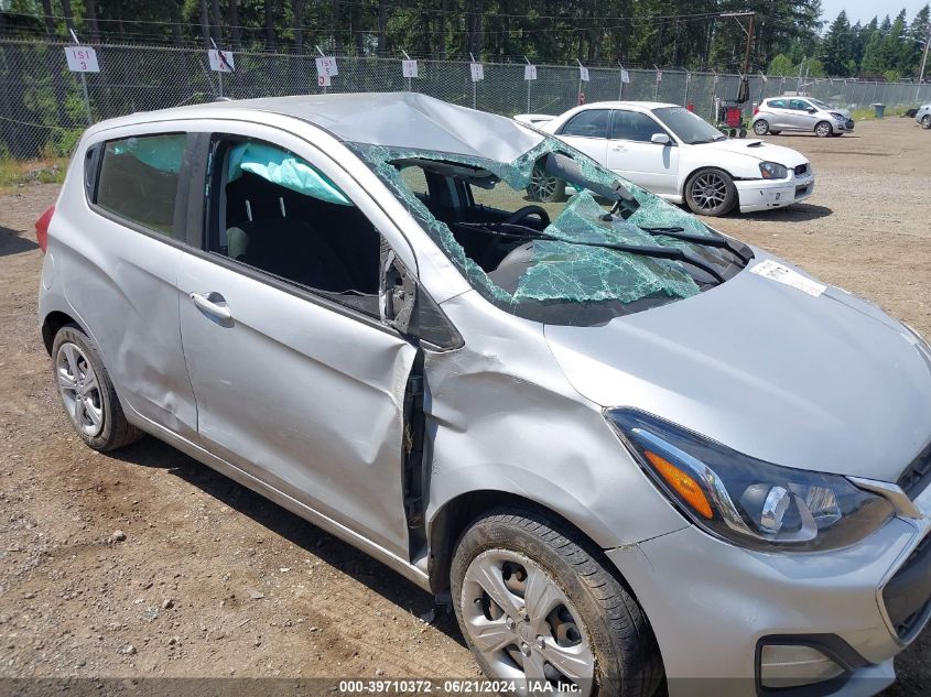 2020 Chevrolet Spark Fwd Ls Automatic VIN: KL8CB6SA9LC462696 Lot: 39710372