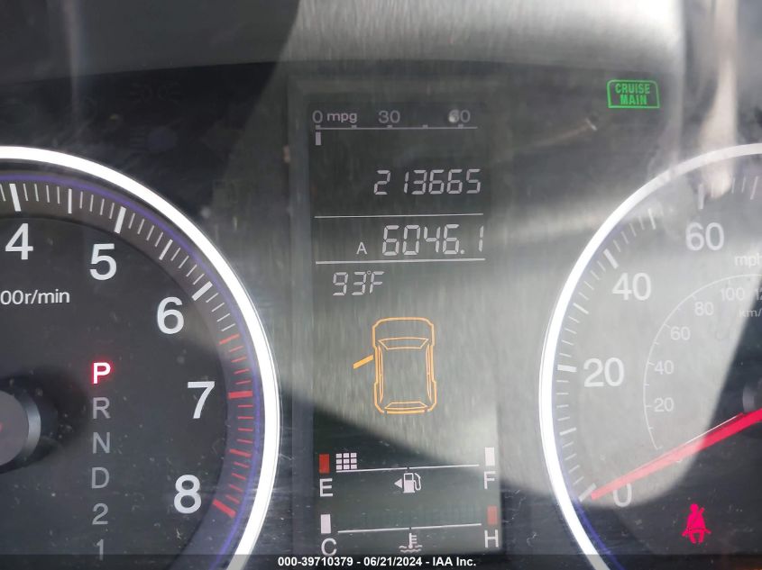 2009 Honda Cr-V Ex VIN: 3CZRE38549G702030 Lot: 39710379