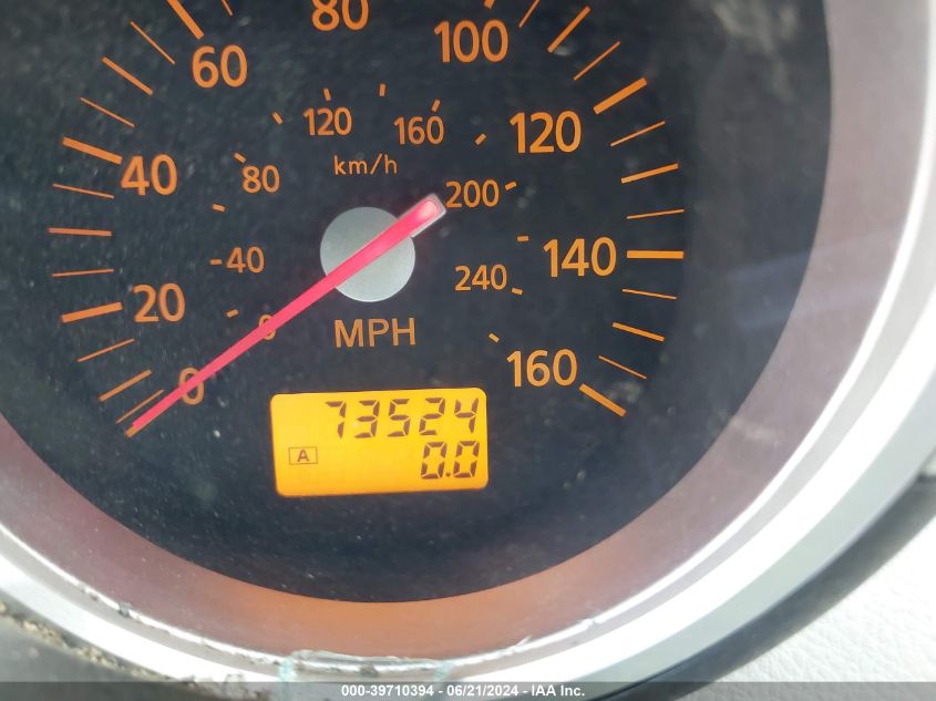 2004 Nissan 350Z Touring VIN: JN1AZ36A34T002392 Lot: 39710394