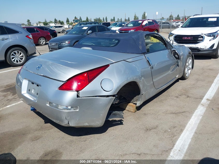 2004 Nissan 350Z Touring VIN: JN1AZ36A34T002392 Lot: 39710394