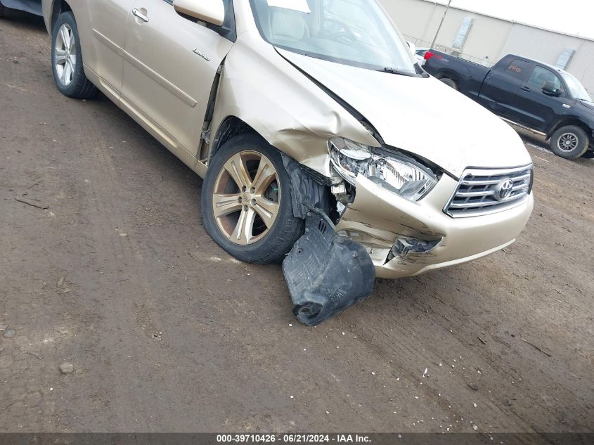 2008 Toyota Highlander Limited VIN: JTEES42A382046608 Lot: 39710426