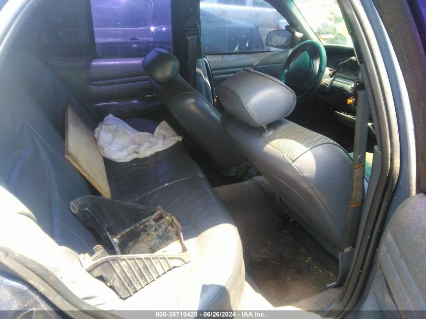 1998 Ford Crown Victoria Police Interceptor VIN: 2FAFP71W1WX125476 Lot: 39710428