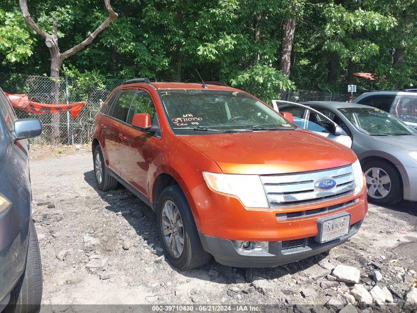 2007 Ford Edge Sel Plus VIN: 2FMDK39CX7BA55831 Lot: 39710430