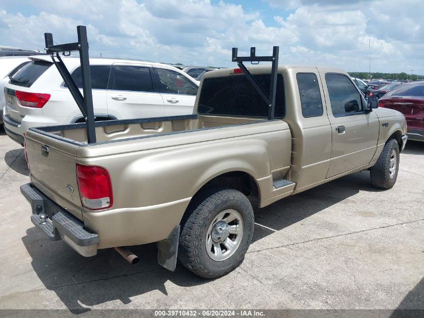 2000 Ford Ranger Xl/Xlt VIN: 1FTYR14V2YPB50134 Lot: 39710432