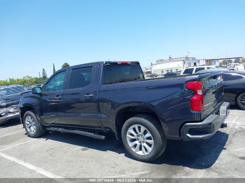 2023 Chevrolet Silverado 1500 2Wd Short Bed Custom VIN: 3GCPABEKXPG136384 Lot: 39710434