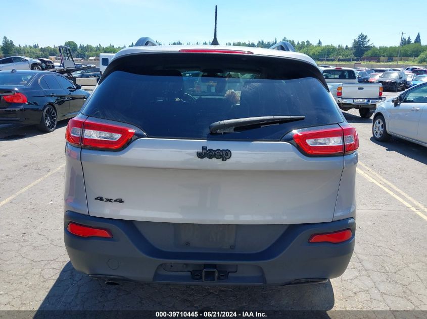 2017 Jeep Cherokee Altitude 4X4 VIN: 1C4PJMAB9HW587245 Lot: 39710445