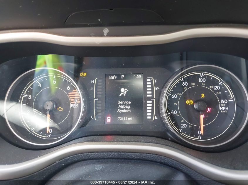 2017 Jeep Cherokee Altitude 4X4 VIN: 1C4PJMAB9HW587245 Lot: 39710445