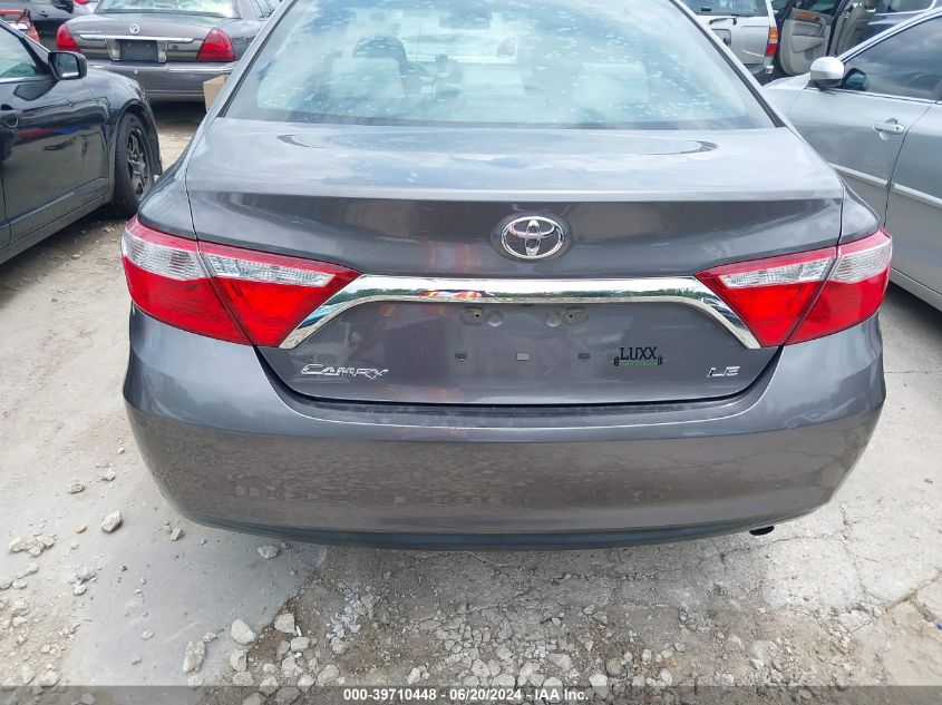 2016 Toyota Camry Le VIN: 4T4BF1FK4GR529199 Lot: 39710448