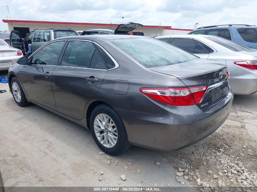 2016 Toyota Camry Le VIN: 4T4BF1FK4GR529199 Lot: 39710448