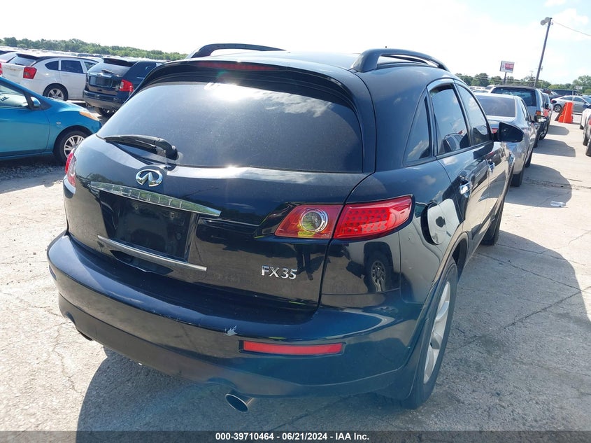 2004 Infiniti Fx35 VIN: JNRAS08W04X219738 Lot: 39710464