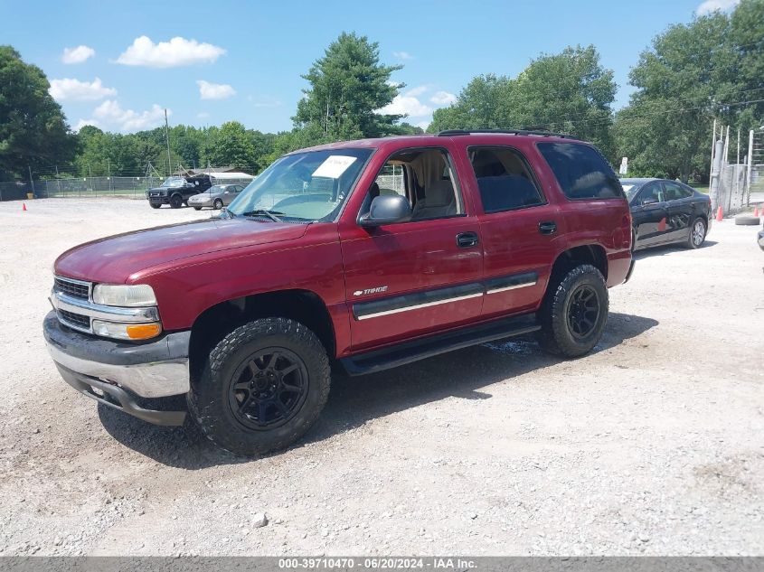 2003 Chevrolet Tahoe Ls VIN: 1GNEC13V33J299581 Lot: 39710470