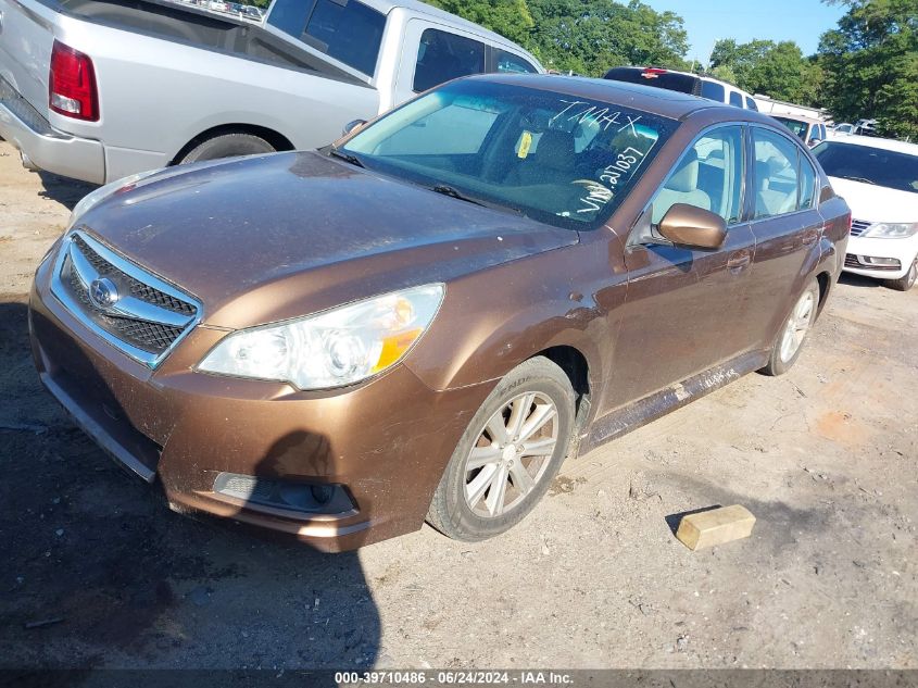 2011 Subaru Legacy 2.5I Premium VIN: 4S3BMBG64B3217037 Lot: 39710486