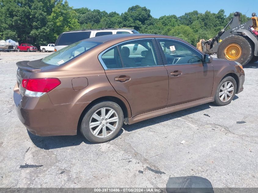 2011 Subaru Legacy 2.5I Premium VIN: 4S3BMBG64B3217037 Lot: 39710486