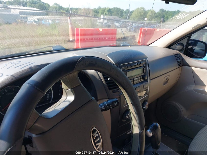 2009 Kia Sorento Lx VIN: KNDJD735695882364 Lot: 39710487