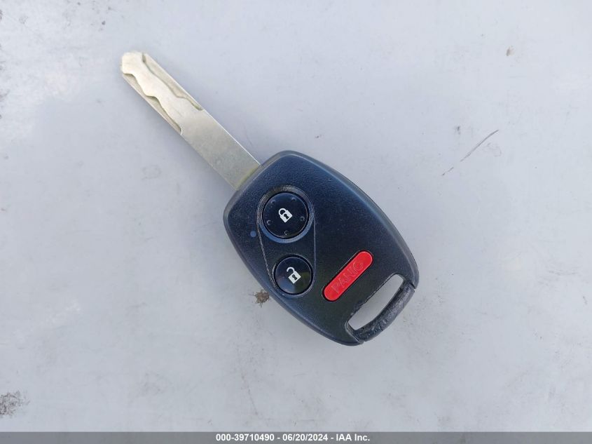 2006 Honda Pilot Lx VIN: 2HKYF18196H551186 Lot: 39710490