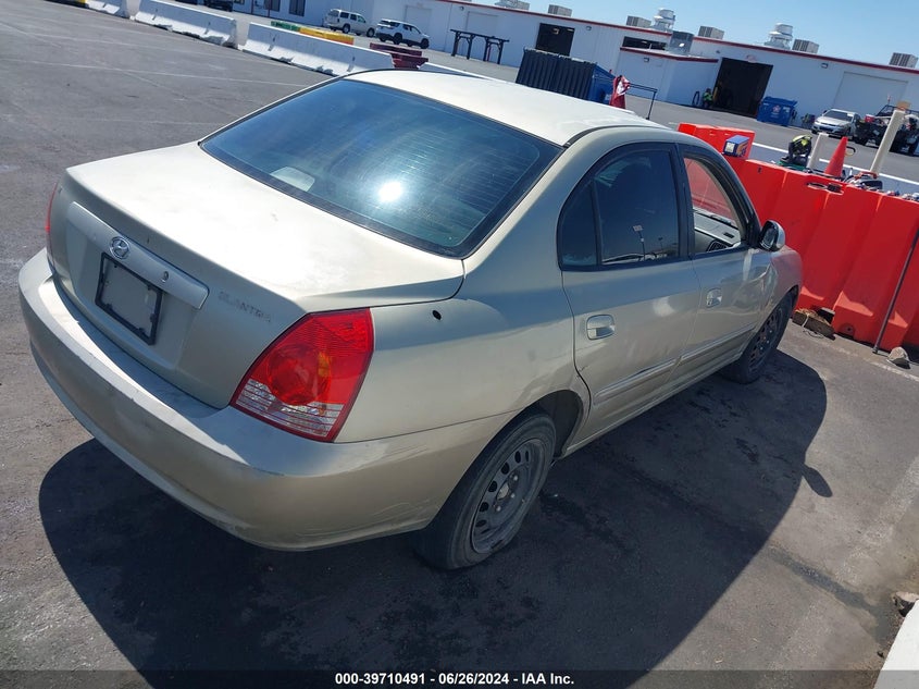 2005 Hyundai Elantra Gls/Gt VIN: KMHDN46D25U169601 Lot: 39710491