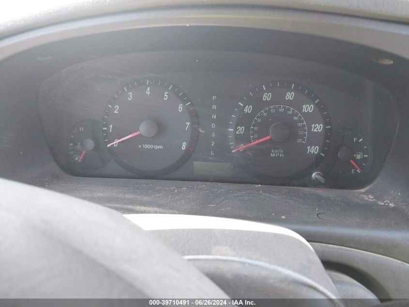 2005 Hyundai Elantra Gls/Gt VIN: KMHDN46D25U169601 Lot: 39710491