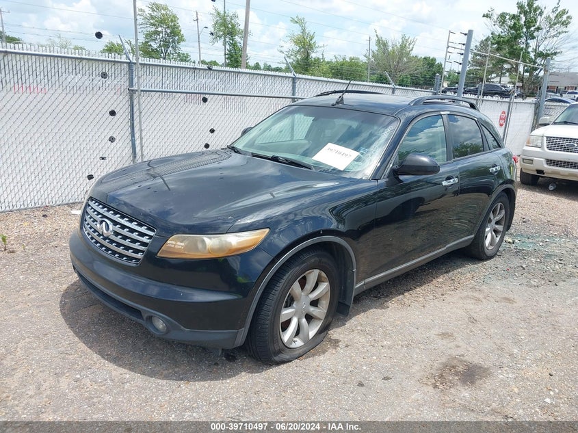 2004 Infiniti Fx35 VIN: JNRAS08U64X107170 Lot: 39710497
