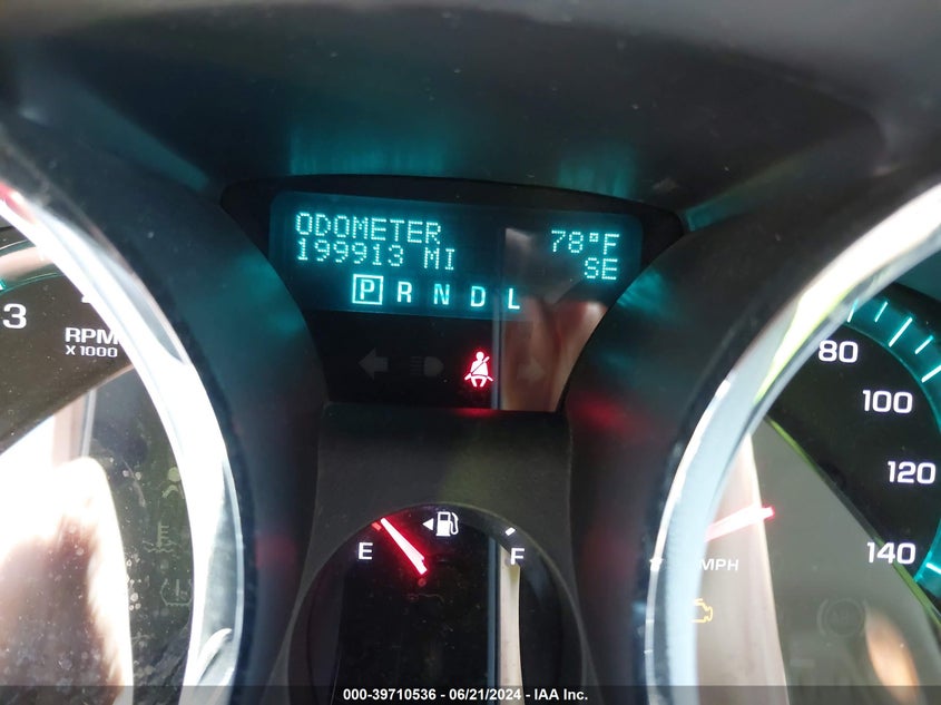 2012 Chevrolet Traverse 1Lt VIN: 1GNKRGED8CJ196407 Lot: 39710536