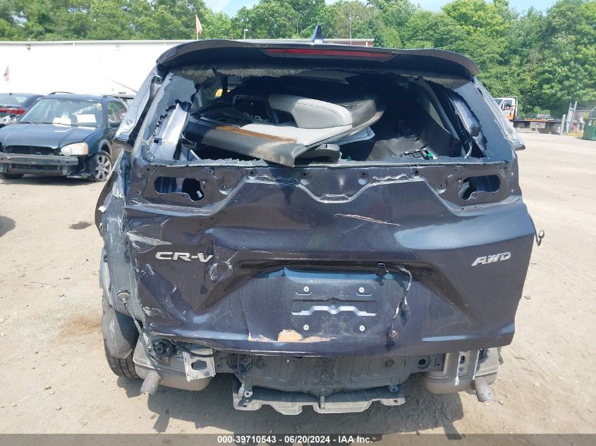 2019 Honda Cr-V Ex-L VIN: 5J6RW1H84KA035833 Lot: 39710543