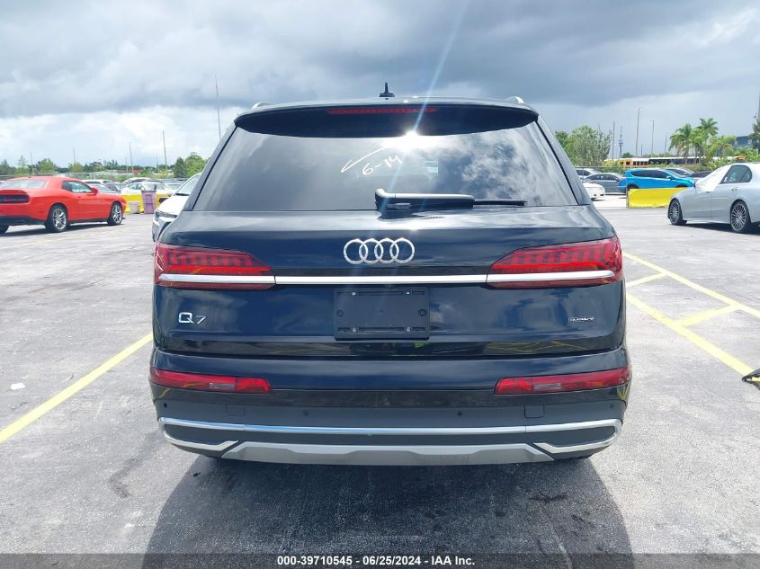2023 Audi Q7 Premium Plus VIN: WA1LXBF76PD008917 Lot: 39710545