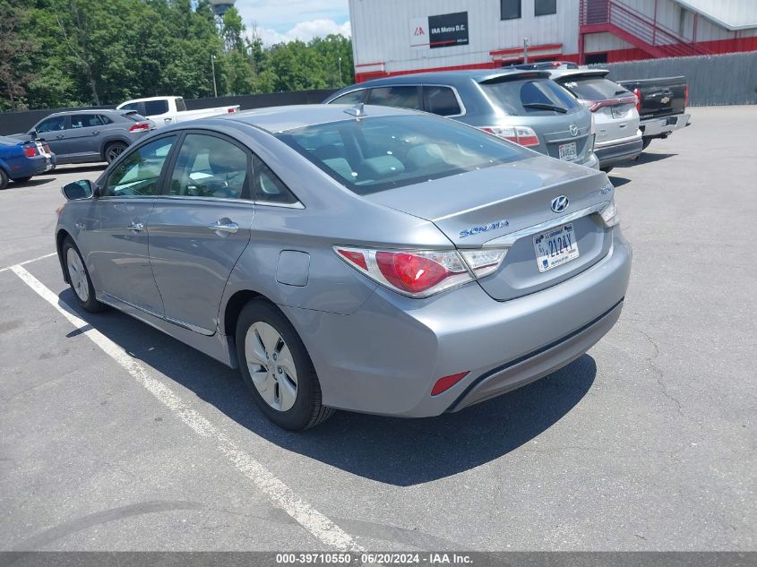 2015 Hyundai Sonata Hybrid VIN: KMHEC4A40FA139100 Lot: 39710550