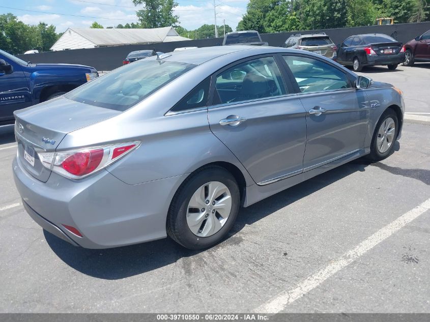 2015 Hyundai Sonata Hybrid VIN: KMHEC4A40FA139100 Lot: 39710550