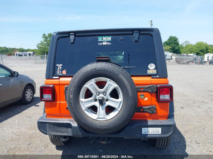 2020 Jeep Wrangler Unlimited Sport S 4X4 VIN: 1C4HJXDN7LW152728 Lot: 39710551