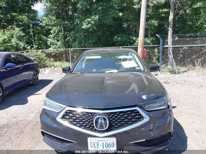 2018 Acura Tlx Tech Pkg VIN: 19UUB1F59JA005151 Lot: 39710555