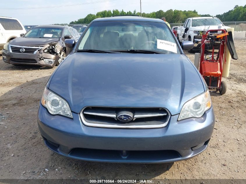 4S3BL626167206237 | 2006 SUBARU LEGACY