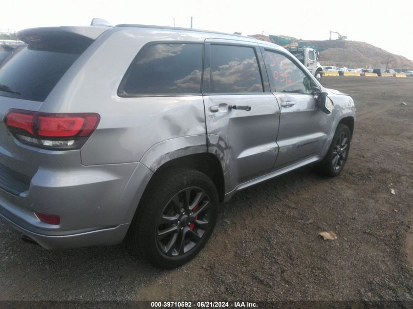 2019 Jeep Grand Cherokee High Altitude 4X4 VIN: 1C4RJFCG0KC614239 Lot: 39710592