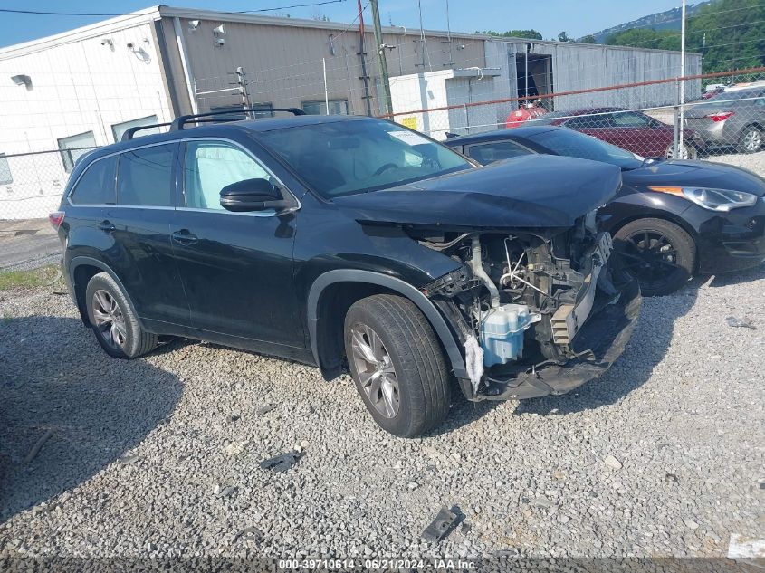 2014 Toyota Highlander Le/Le Plus VIN: 5TDBKRFH7ES024305 Lot: 39710614