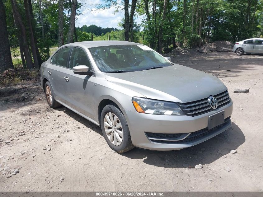 2014 Volkswagen Passat 1.8T Wolfsburg Edition VIN: 1VWAT7A33EC105275 Lot: 39710626