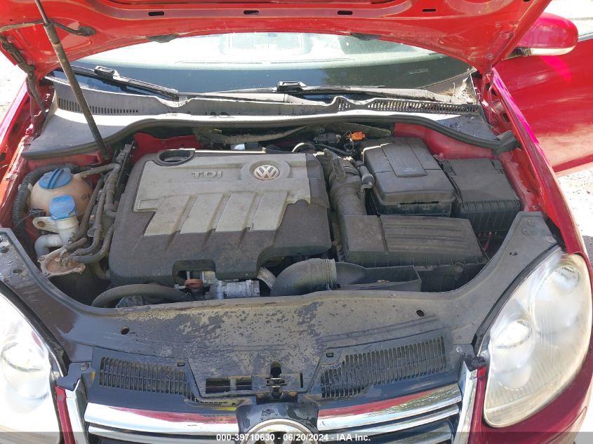 2009 Volkswagen Jetta Tdi VIN: 3VWAL71K29M091364 Lot: 39710630